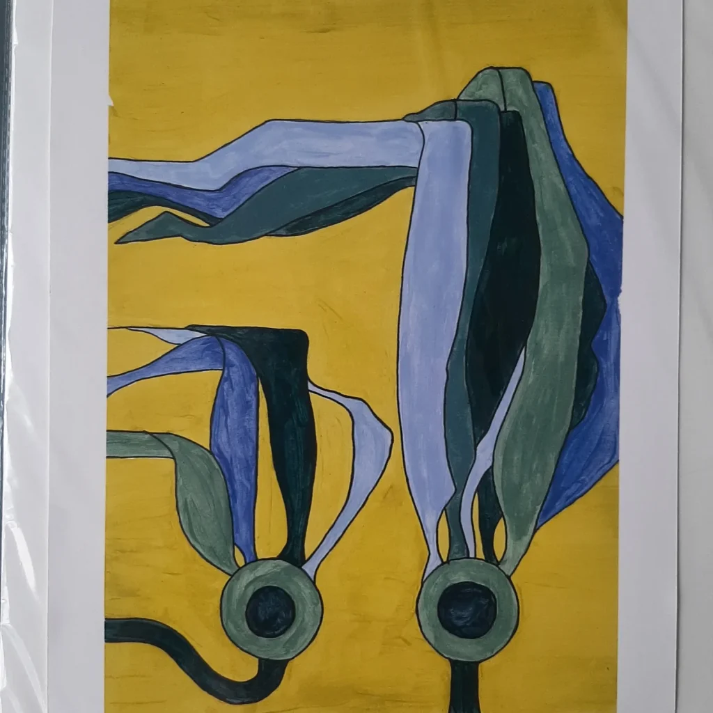 Abstract Seaweed Art 02