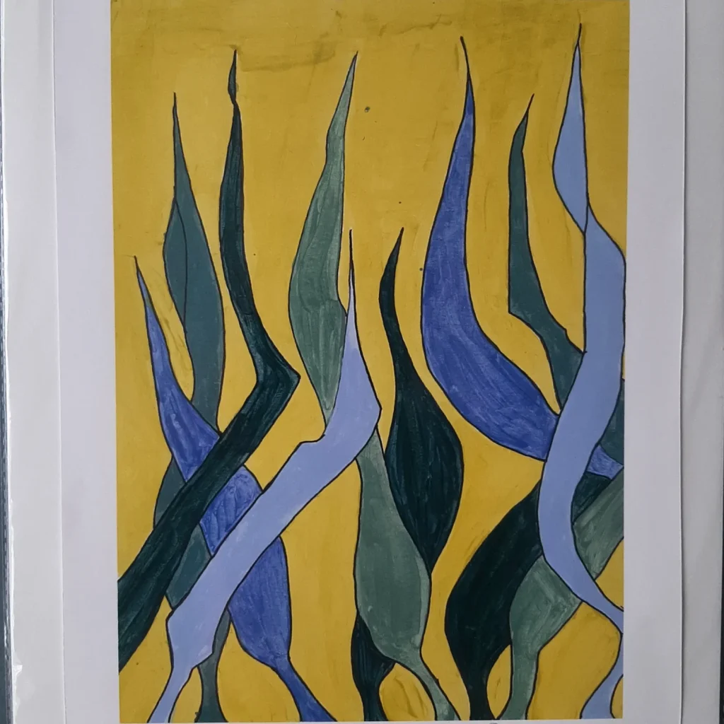 Abstract Seaweed Art 03