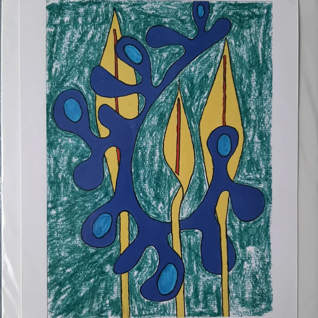 Abstract Seaweed Art 06