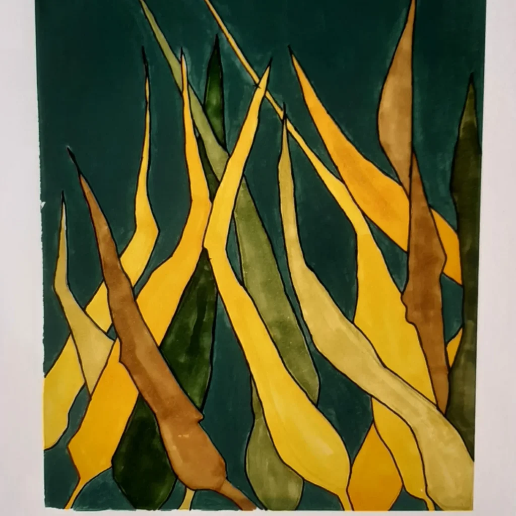Abstract Seaweed Art 10