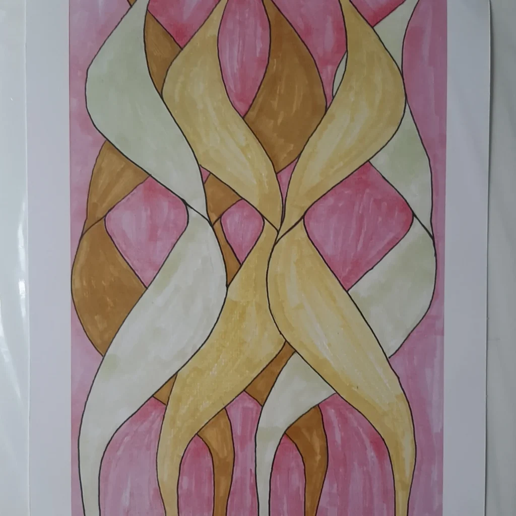 Abstract Seaweed Art 11