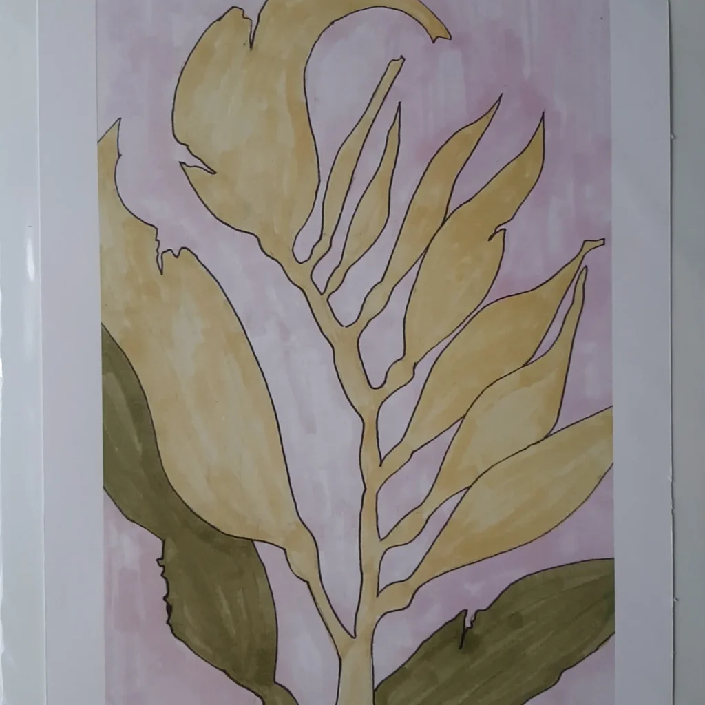 Abstract Seaweed Art 12