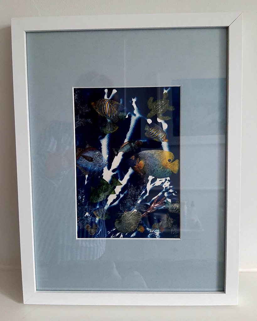 Seaweed and Fishes Art SWF 007