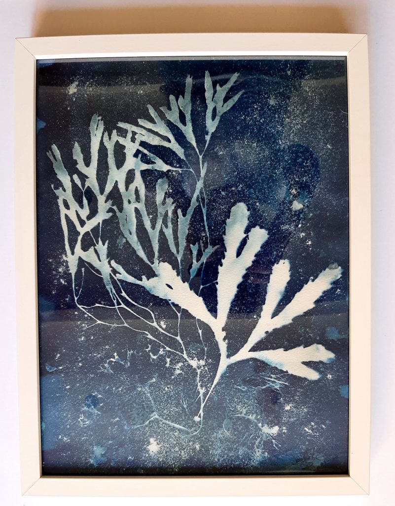 Blue Botanical Art 045 SOLD