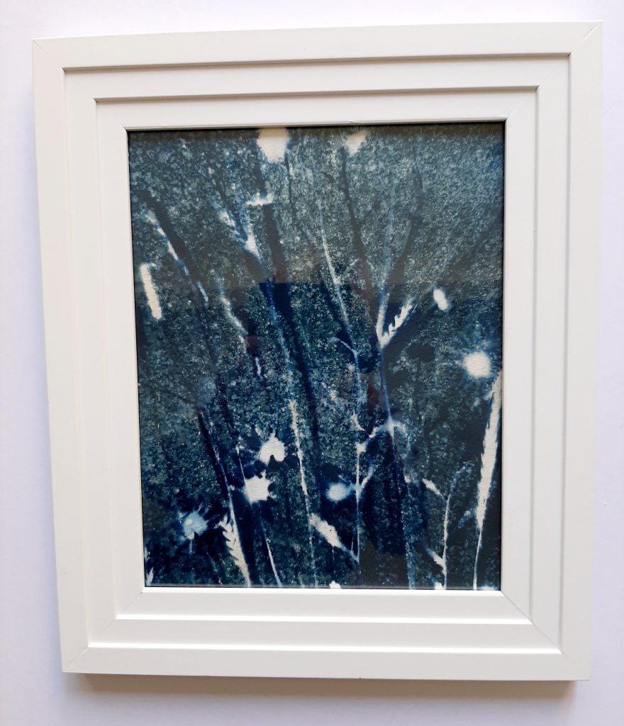 Blue Botanical Art 0020