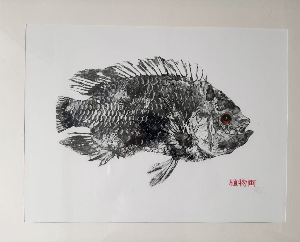 Gyotaku Fine Art Fish Print  P-08