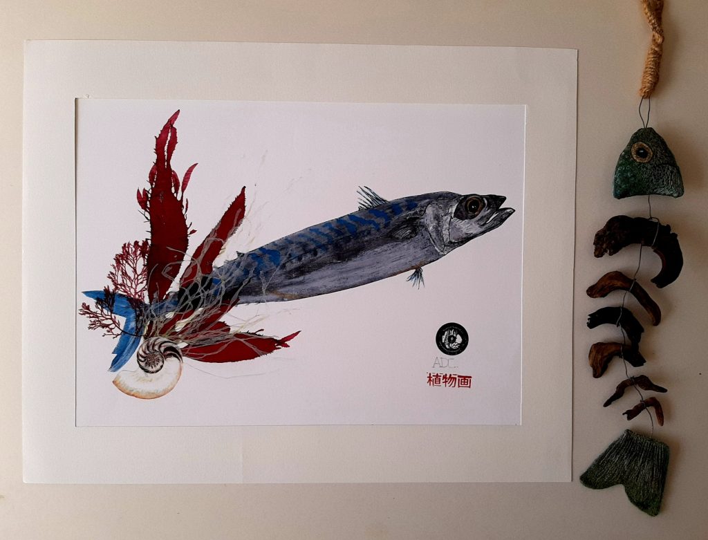 Gyotaku Fine Art Fish Print  P-20